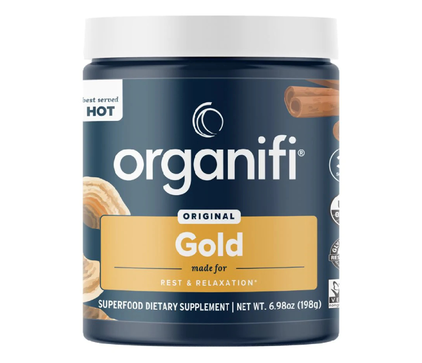 Organifi Gold deep sleep supplement